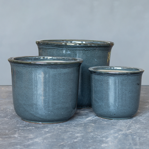 Terracotta Olandese Glazed Garden Pot