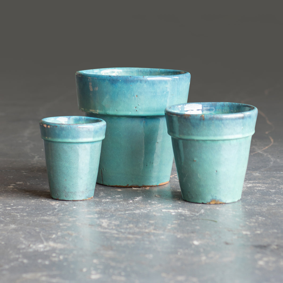 Terracotta Liscia Turquoise